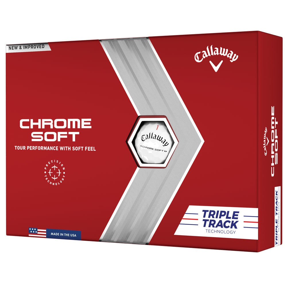 5 Dozen New Callaway Chrome Soft saving Golf Balls