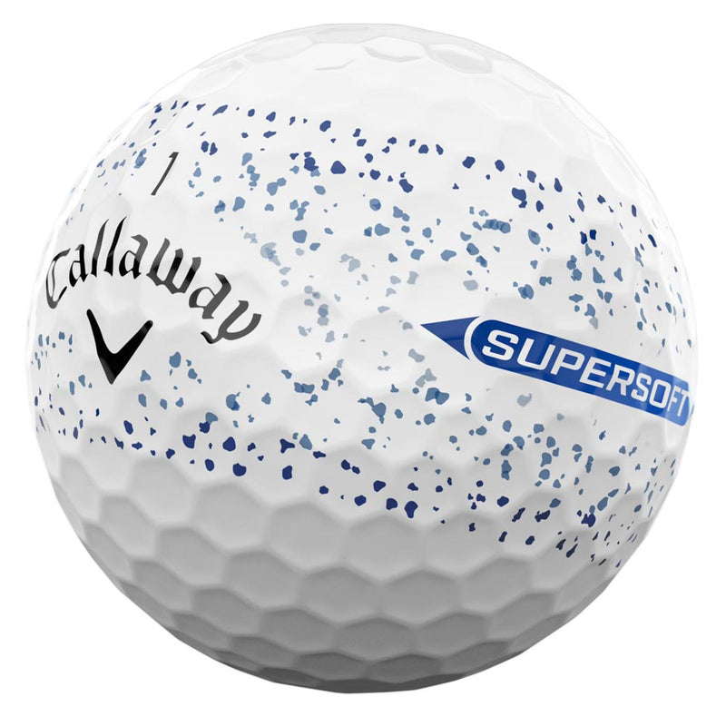 Callaway Supersoft Splatter '25 Golf Balls - Dozen