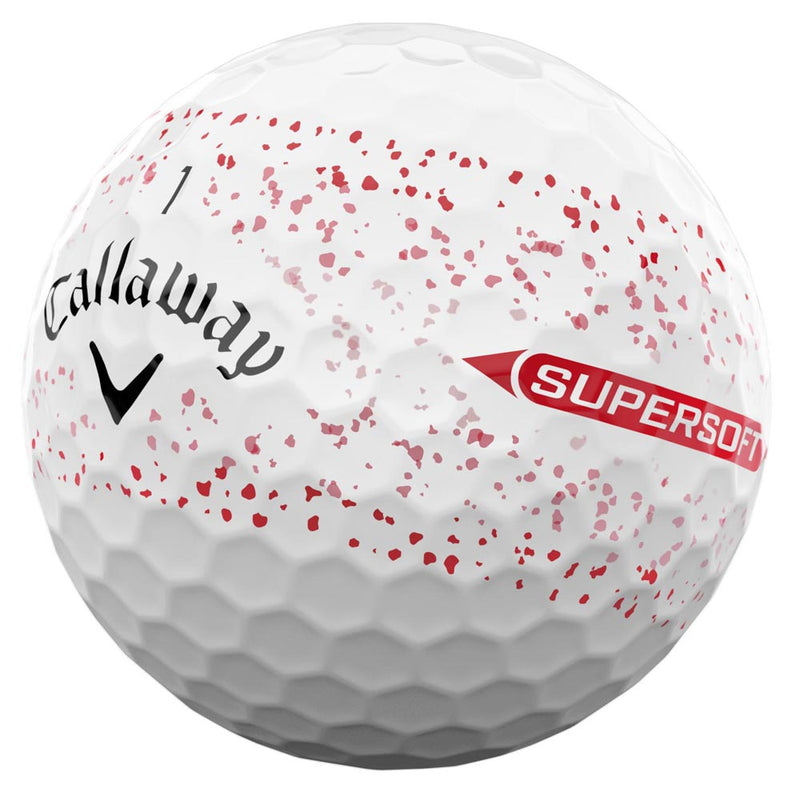 Callaway Supersoft Splatter '25 Golf Balls - Dozen