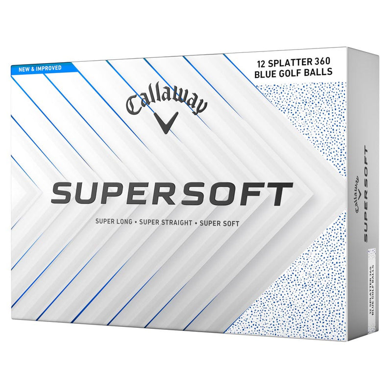 Callaway Supersoft Splatter '25 Golf Balls - Dozen