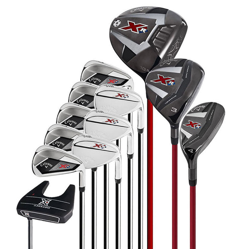 Callaway XR 12PC RH Package Set Steel Stiff + 1"