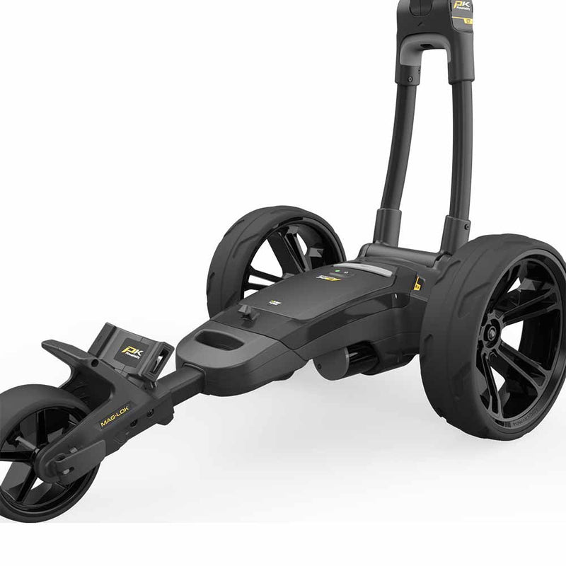 PowaKaddy CT6 Black Electric Trundler w/18 Hole Lithium Battery