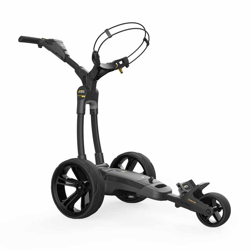 PowaKaddy CT6 GPS Black Electric Trundler w/18 Hole Lithium Battery