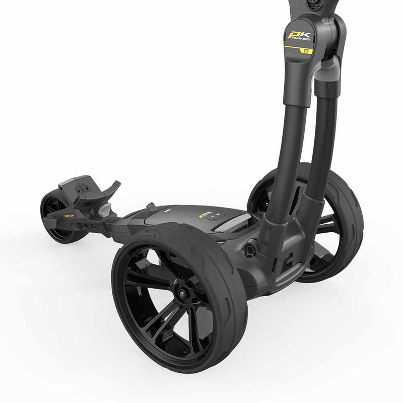 PowaKaddy CT6 GPS Black Electric Trundler w/18 Hole Lithium Battery