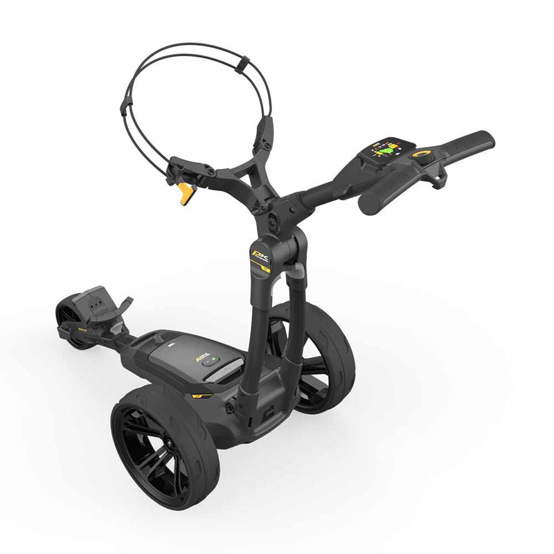 PowaKaddy CT6 GPS Black Electric Trundler w/18 Hole Lithium Battery