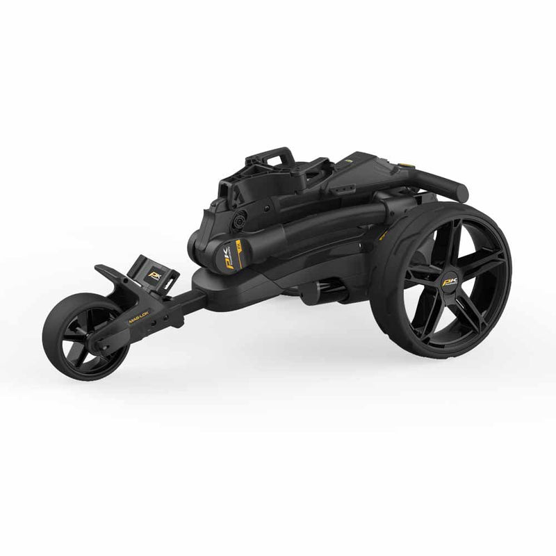 PowaKaddy FX1 Black Electric Trundler w/18 Hole Lithium Battery