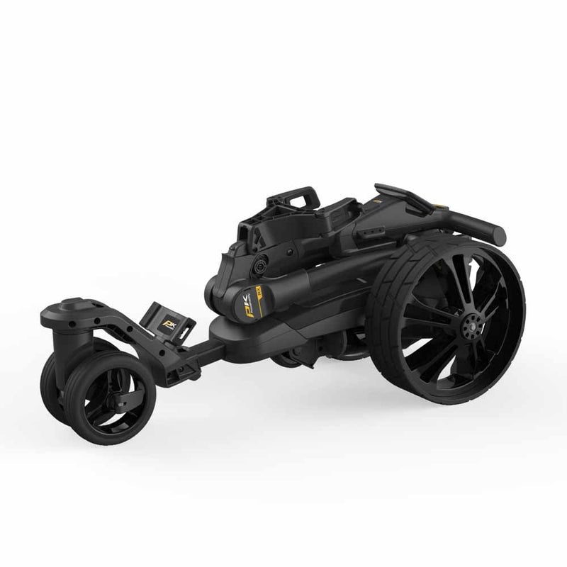 Powakaddy RX1 Remote Black Electric Trundler w/XL Plus Lithium Battery