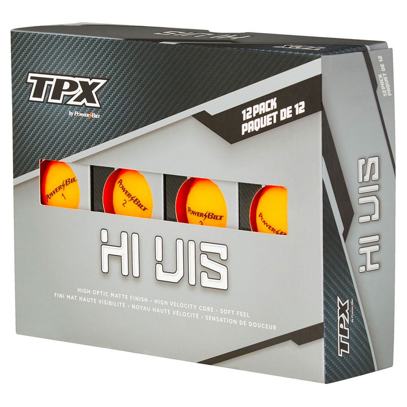 Powerbilt TPX High Optic Golf Balls Dozen