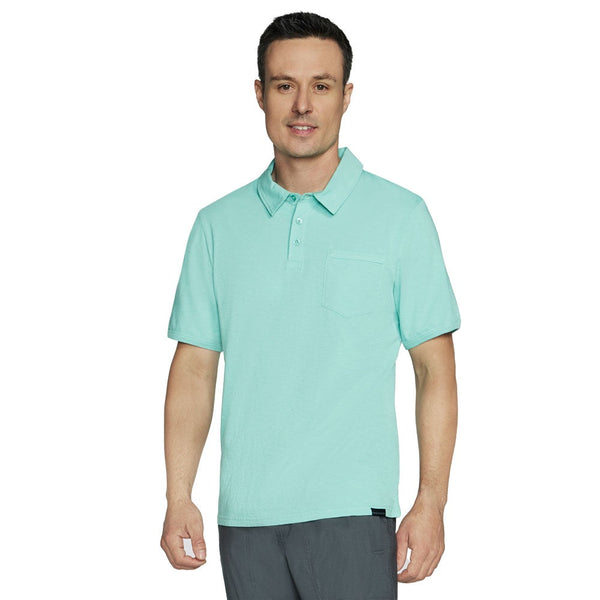 Skechers Mens Skech-Breeze Slub Polo