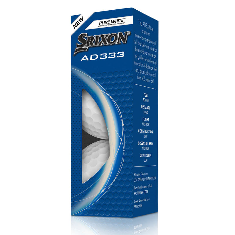 Srixon AD333 Golf Balls  V11 - Dozen