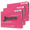 Srixon Soft Feel Lady White Golf Balls V8 - 3 Dozen