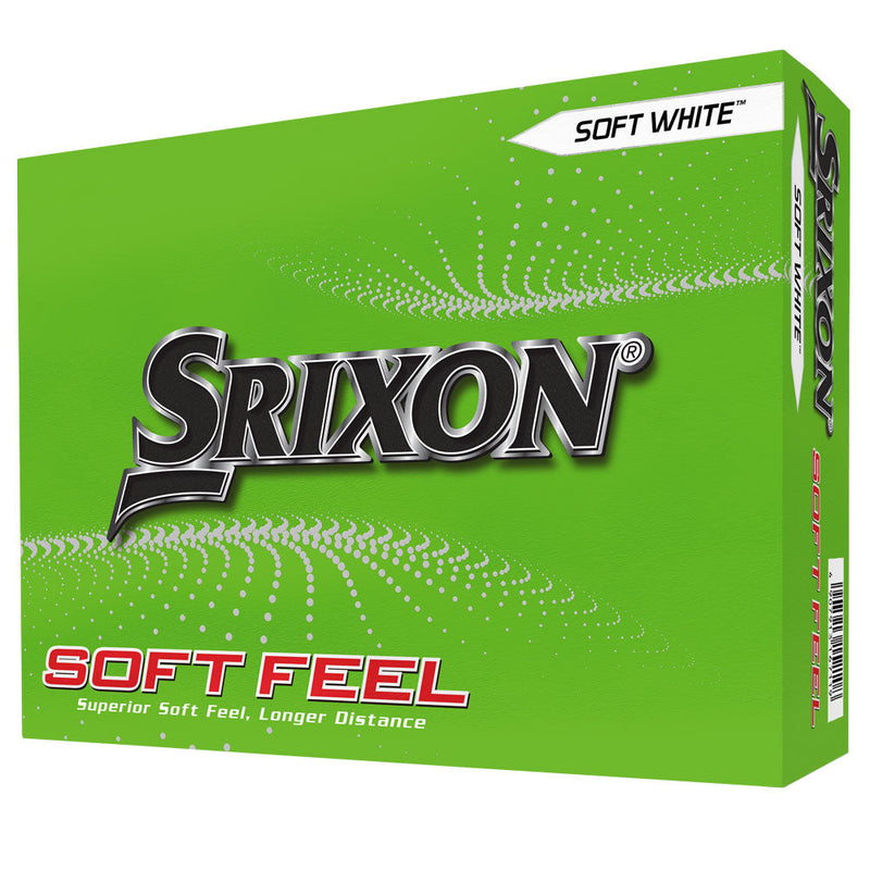 Srixon Soft Feel White Golf Balls V13 - 3 Dozen