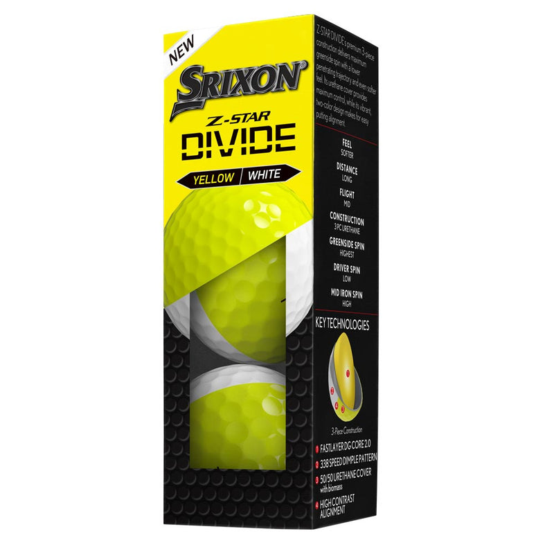 Srixon Z-Star V9 Divide Golf Balls - Dozen