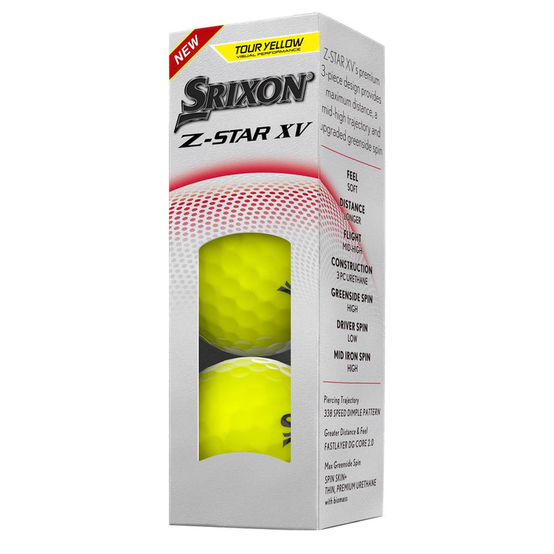 Srixon Z-Star XV Golf Balls V9 - Dozen