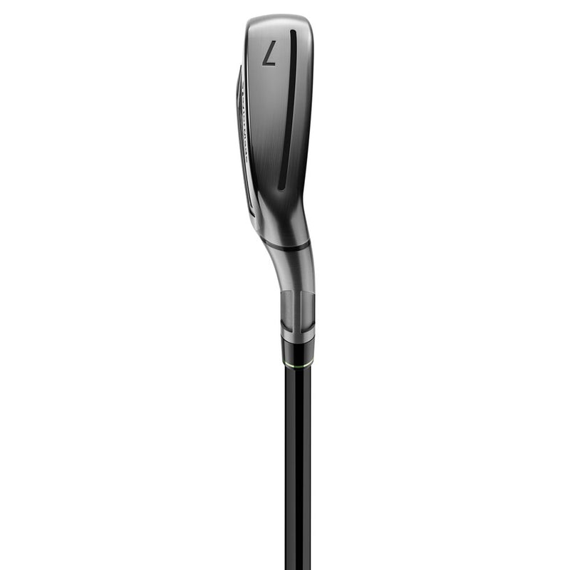 TaylorMade Mens Qi Irons Gunmetal Edition 4-PW Steel Regular