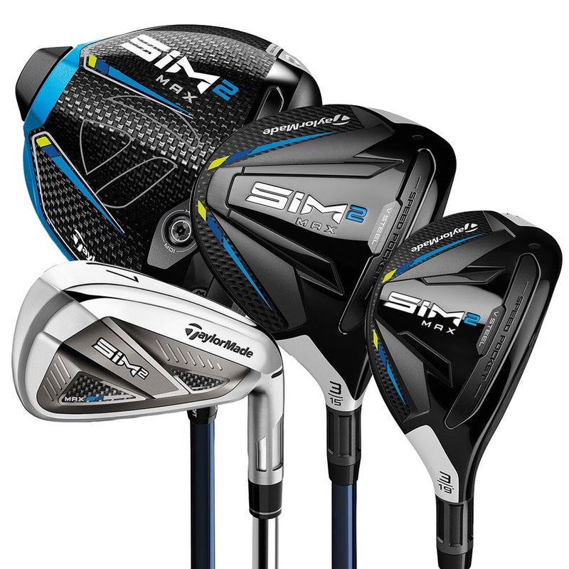 TaylorMade Mens SIM2 Max '24 Package RH Graphite Regular