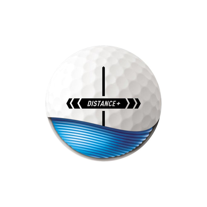 TaylorMade TM25 Distance+ Golf Balls - Dozen