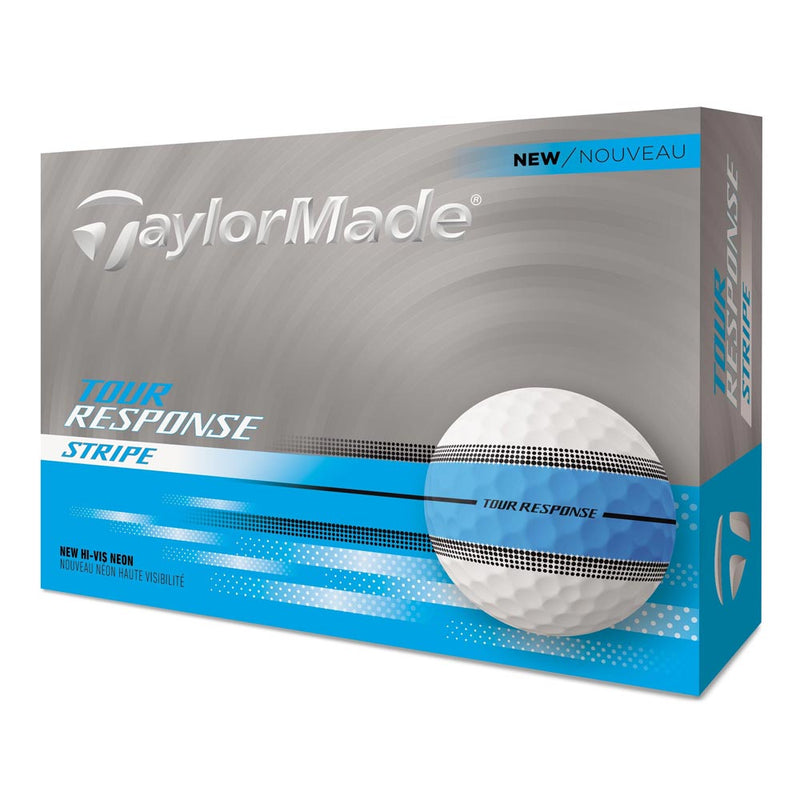 TaylorMade TM25 Tour Response Stripe Golf Balls - Dozen