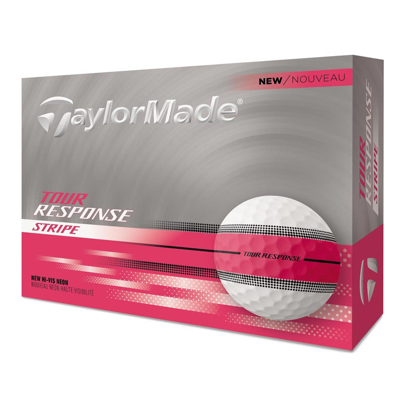 TaylorMade TM25 Tour Response Stripe Golf Balls - Dozen