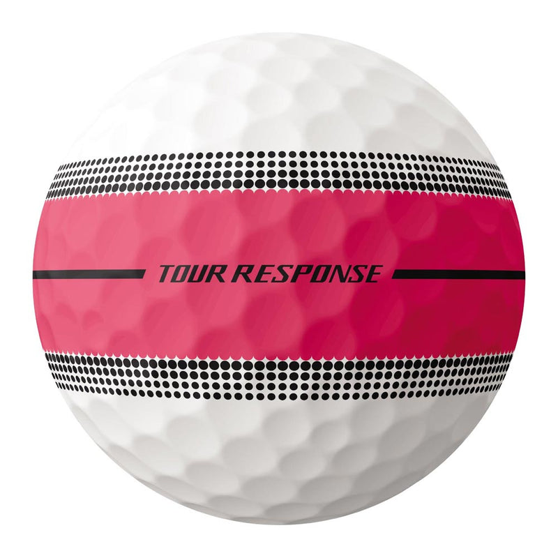 TaylorMade TM25 Tour Response Stripe Golf Balls - Dozen