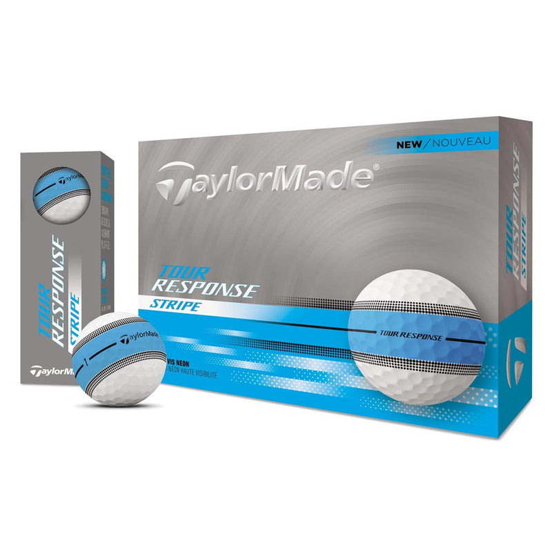 TaylorMade TM25 Tour Response Stripe Golf Balls - Dozen