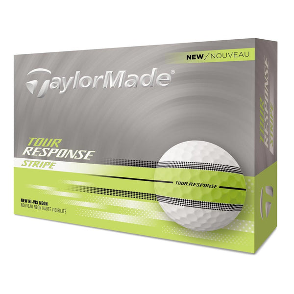 TaylorMade TM25 Tour Response Stripe Golf Balls - Dozen