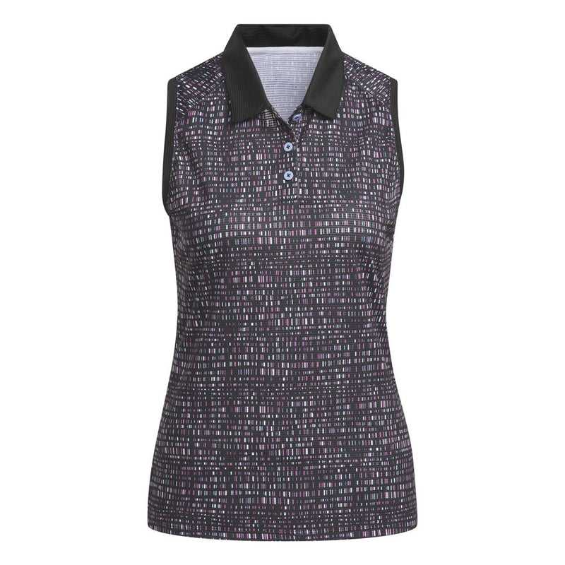 adidas Ladies Ultimate365 Printed Sleeveless Polo '24