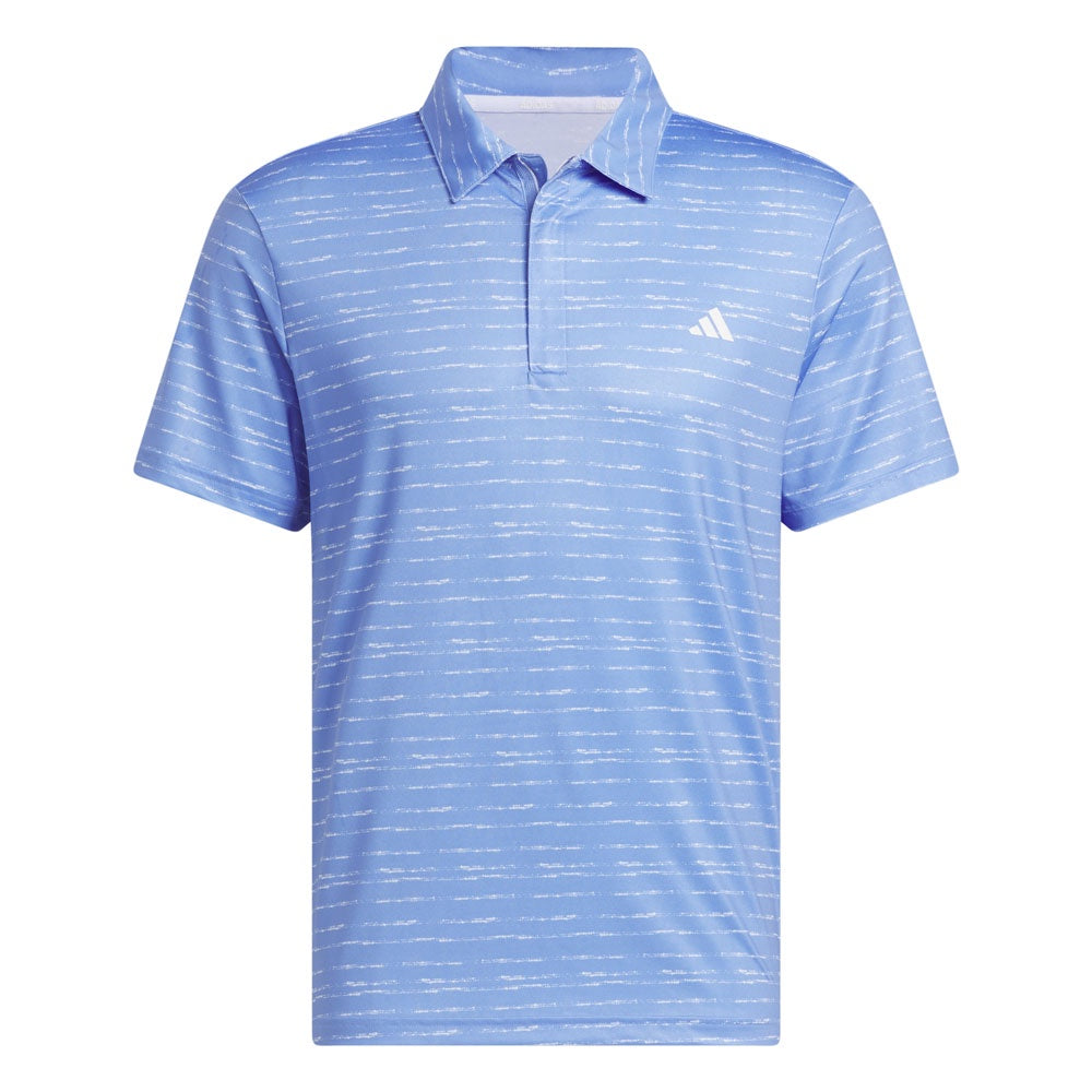 adidas Mens Striped Zip Polo – Golf Warehouse NZ