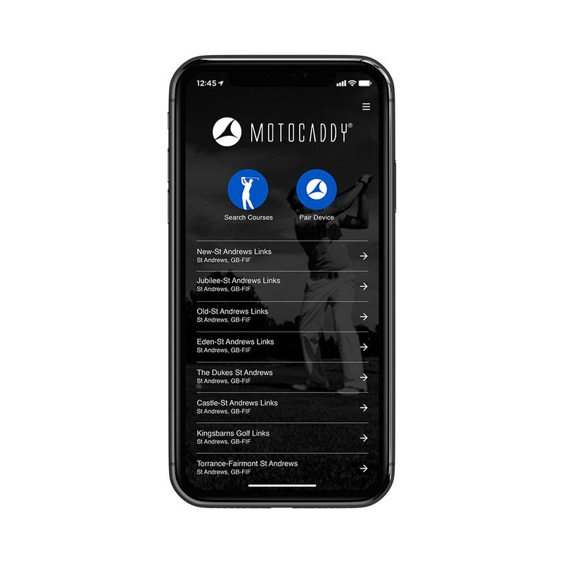 Motocaddy GPS App