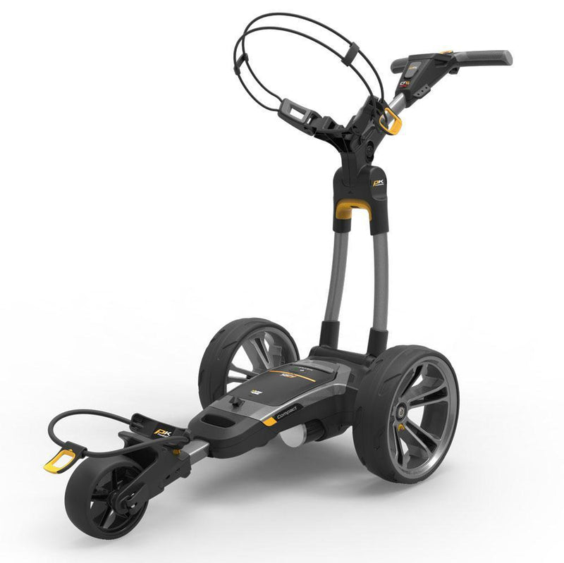 PowaKaddy CT6 GPS Gunmetal Electric Trundler w/XL Lithium Battery