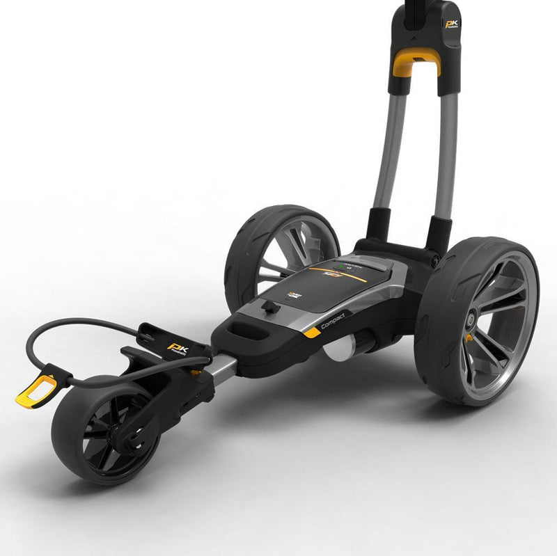 PowaKaddy CT6 GPS Gunmetal Electric Trundler w/XL Lithium Battery