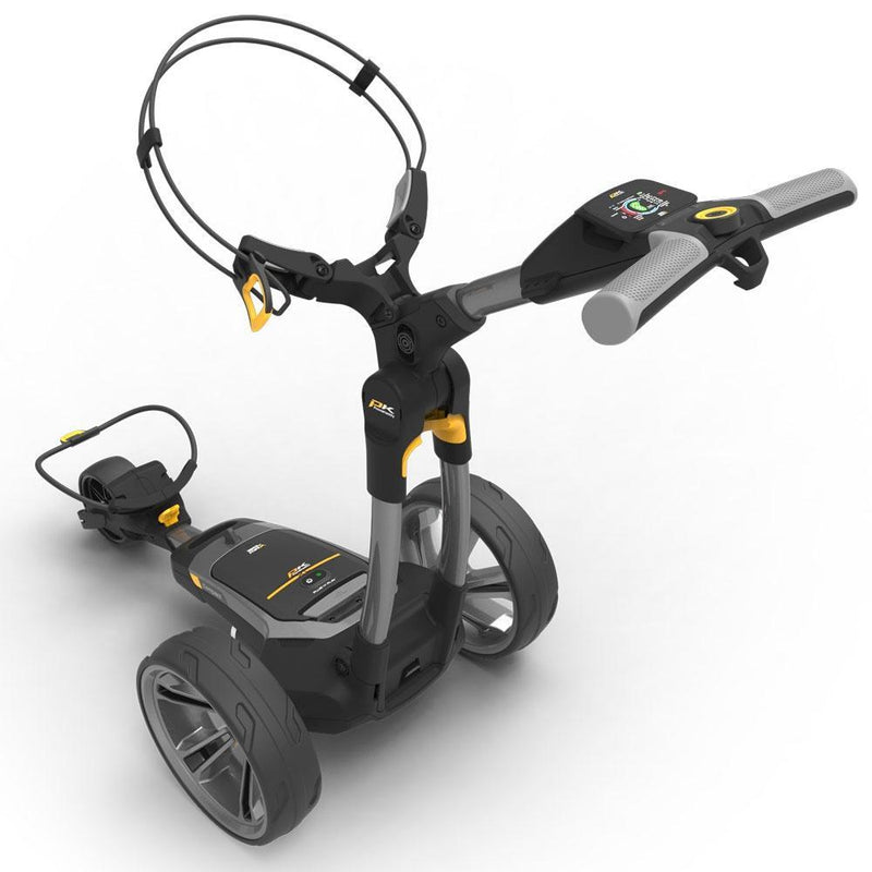 PowaKaddy CT6 GPS Gunmetal Electric Trundler w/XL Lithium Battery