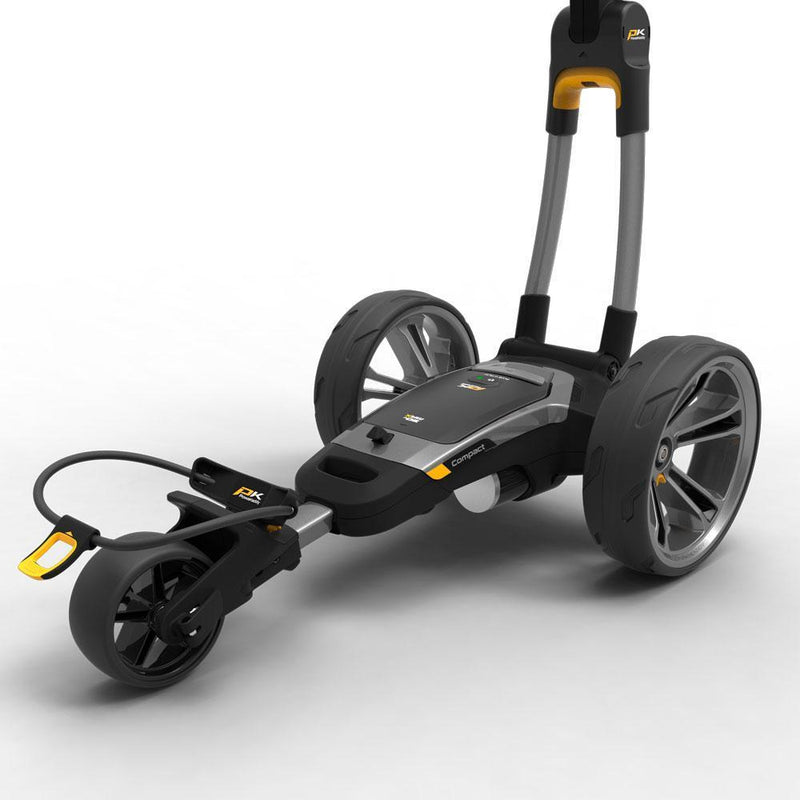 PowaKaddy CT6 Gunmetal Electric Trundler w/18 Hole Lithium Battery