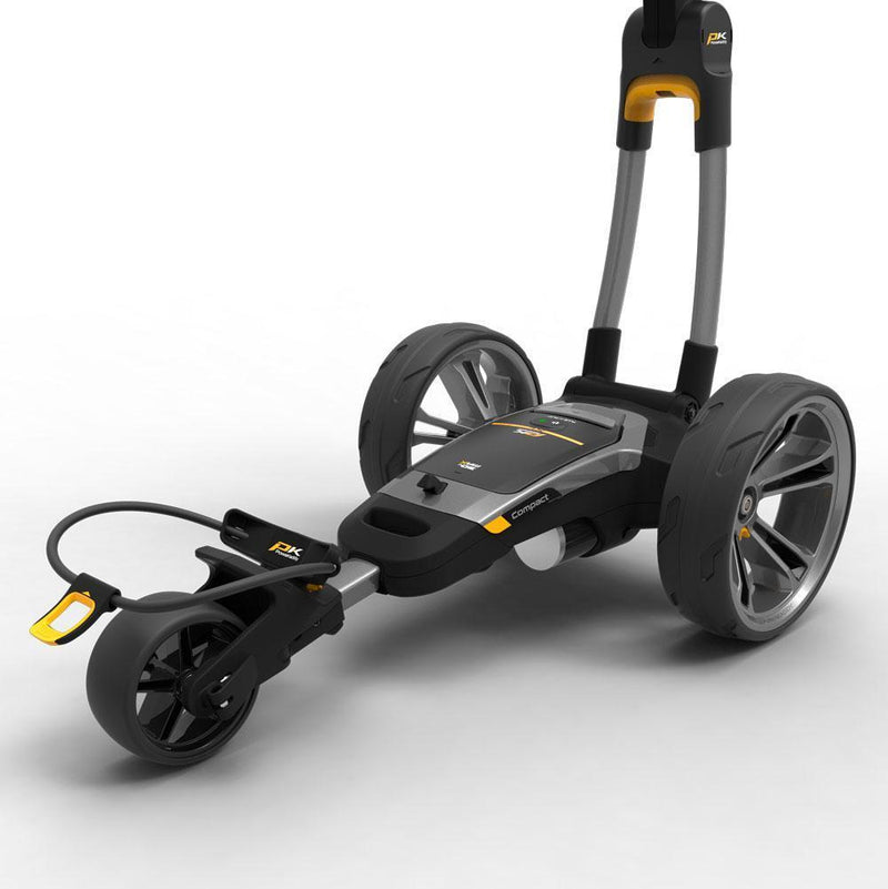 PowaKaddy CT6 Gunmetal Electric Trundler w/XL Lithium Battery