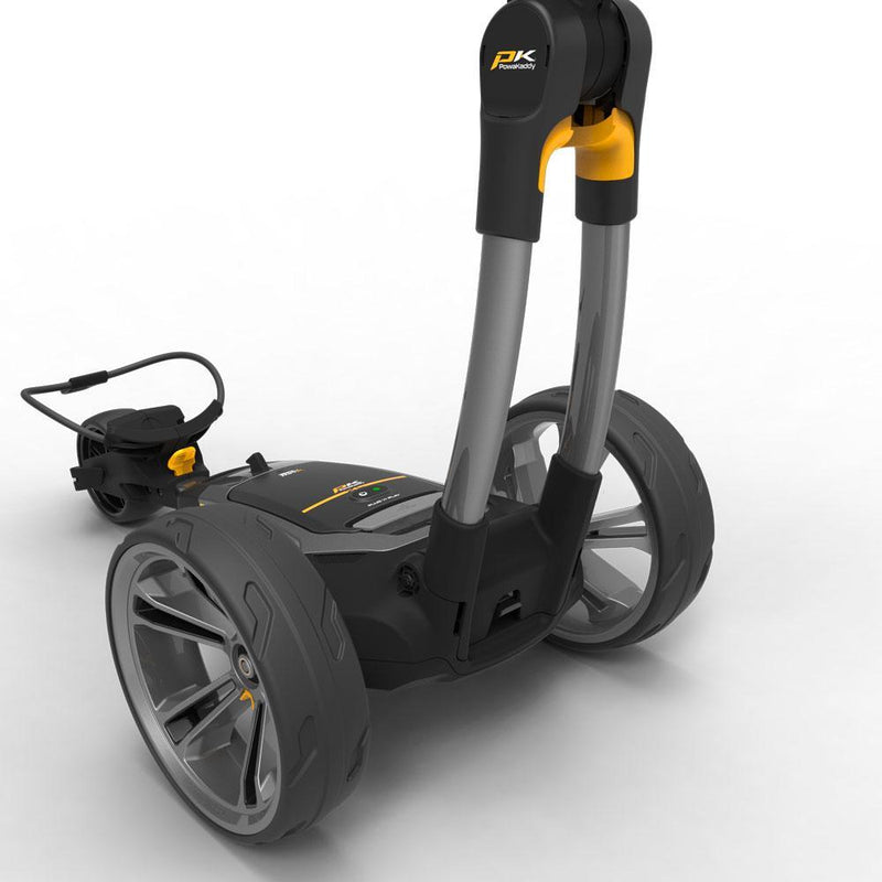 PowaKaddy CT6 Gunmetal Electric Trundler w/XL Lithium Battery