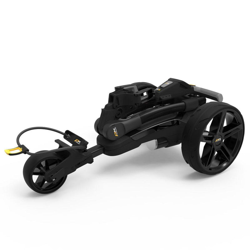 PowaKaddy FX3 Black Electric Trundler w/18 Hole Lithium Battery