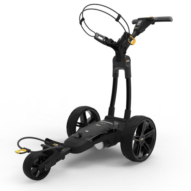 PowaKaddy FX3 Black Electric Trundler w/18 Hole Lithium Battery