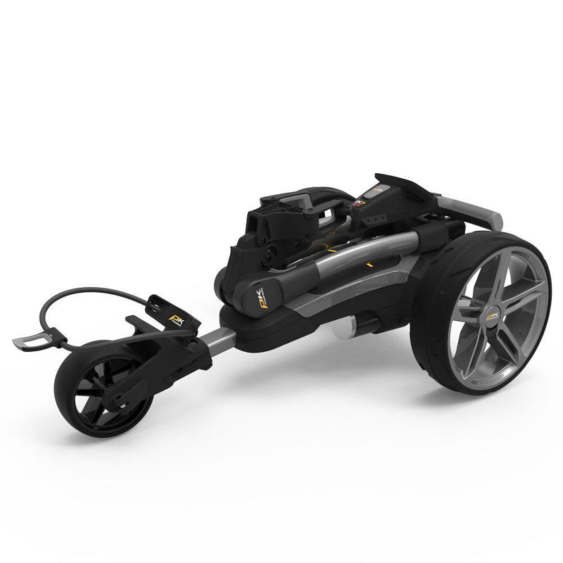 PowaKaddy FX7 GPS Gunmetal Electric Trundler w/XL Lithium Battery