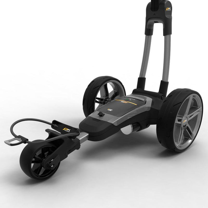 PowaKaddy FX7 GPS Gunmetal Electric Trundler w/XL Lithium Battery