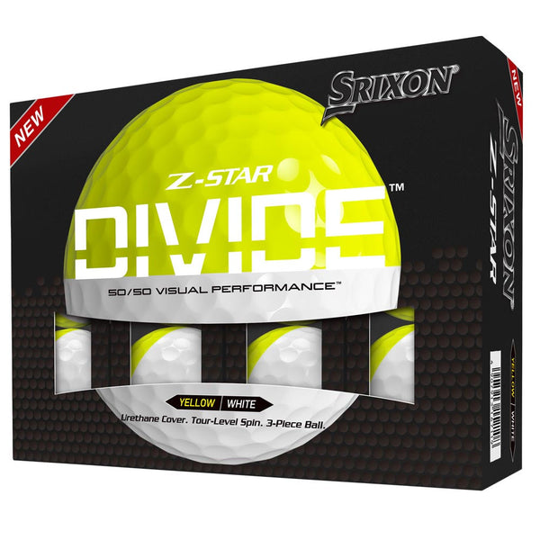 Srixon Z-Star Divide V8 Golf Balls - Dozen