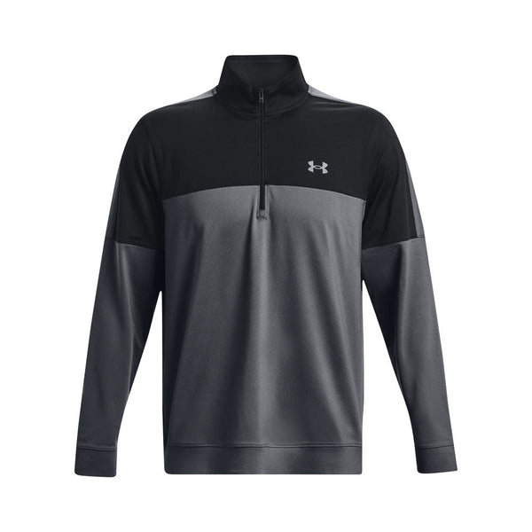 Black Mens L Under Armour Golf outlets Storm 1/4 Zip Pullover Jacket