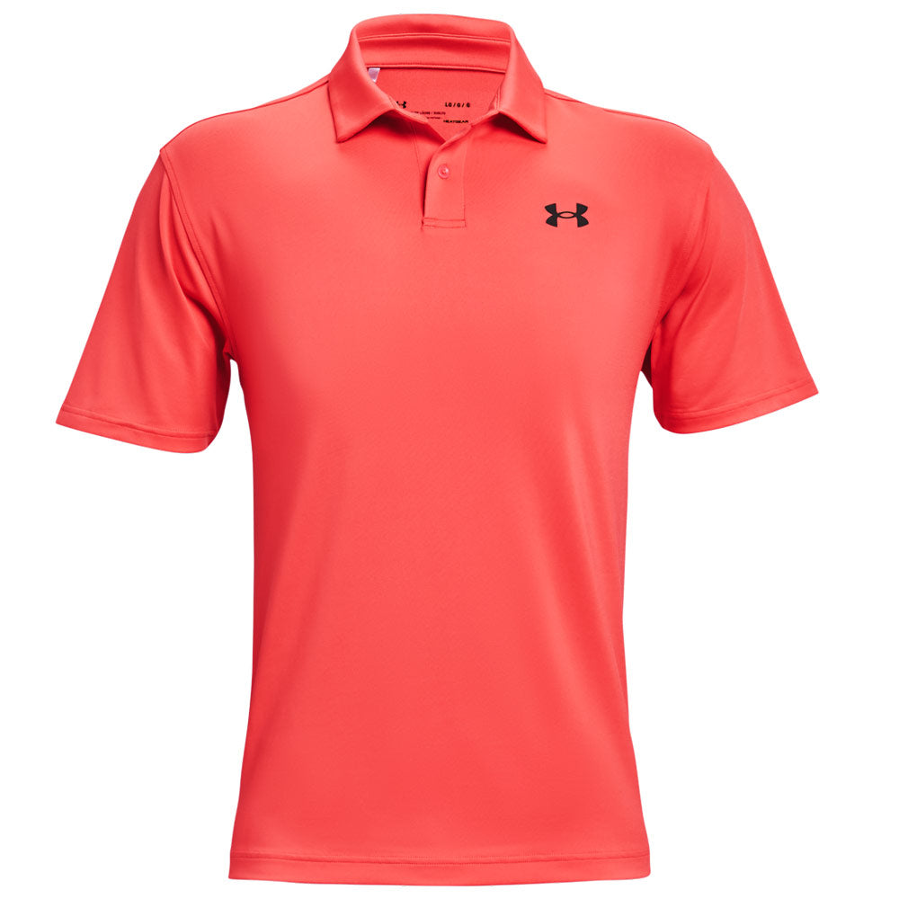 Mens red under armour polo hotsell