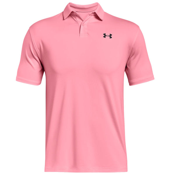 Pink under shop armour polo