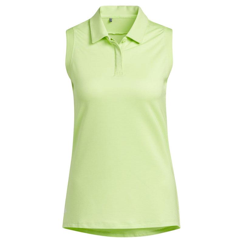 adidas Ladies Primeblue Sleeveless Polo