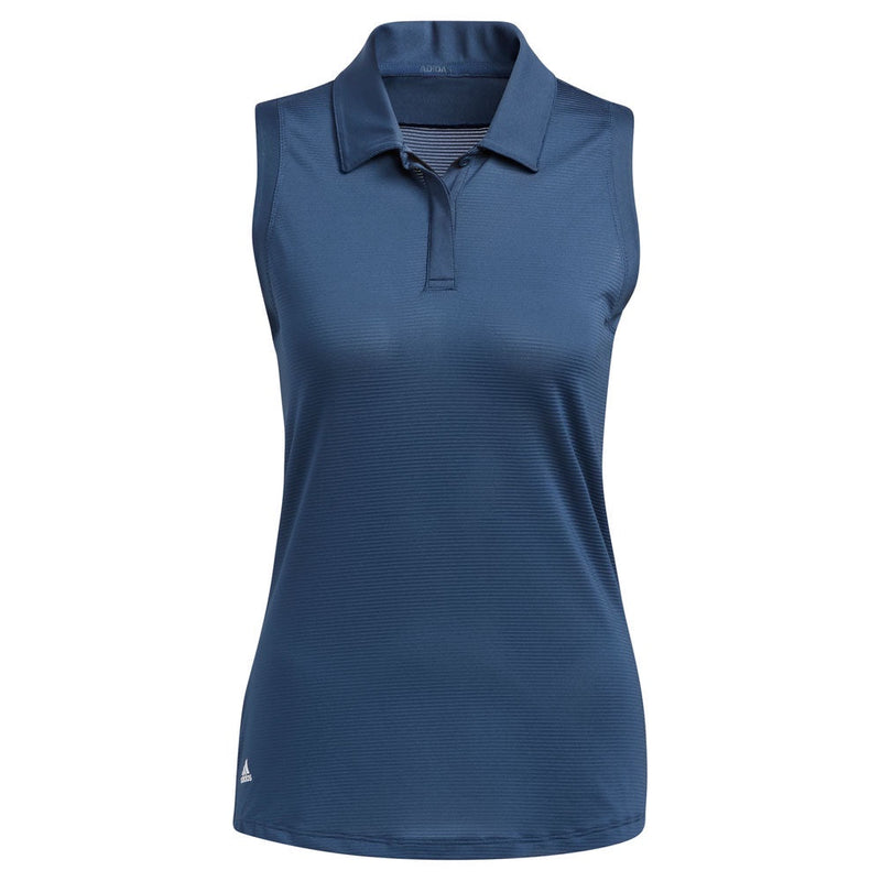 adidas Ladies Primeblue Sleeveless Polo