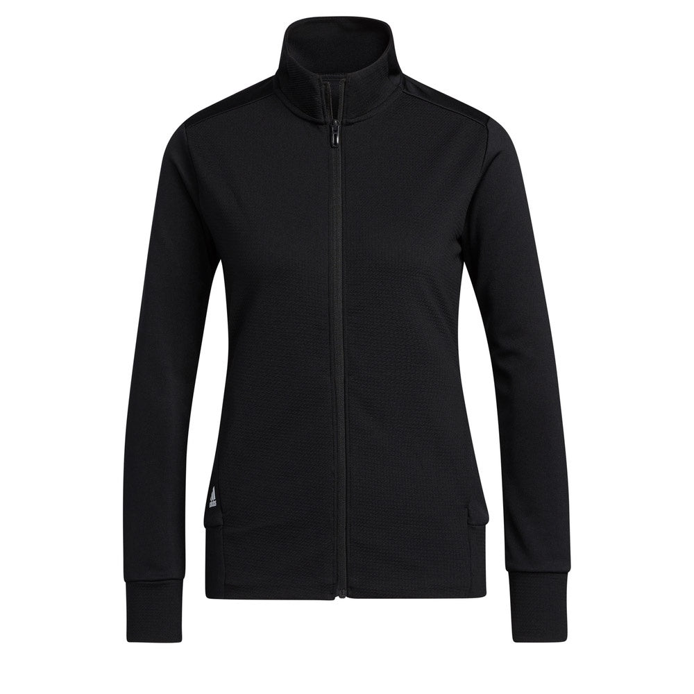 adidas Ladies Textured Primegreen Full-Zip Jacket – Golf Warehouse NZ