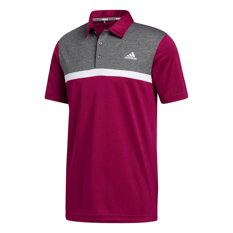 adidas Mens Colourblock Novelty Polo